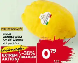 Billa Amalfi Zitrone Angebot