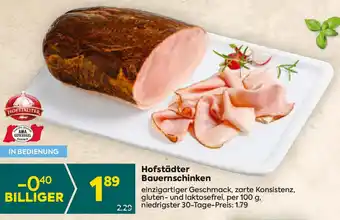 Billa Hofstädter Bauernschinken Angebot