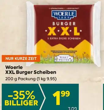 Billa XXL Burger Scheiben Angebot