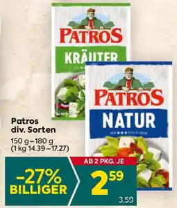 Billa Patros Angebot
