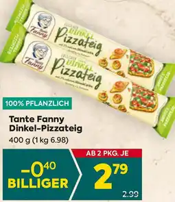 Billa Dinkel-Pizzateig Angebot