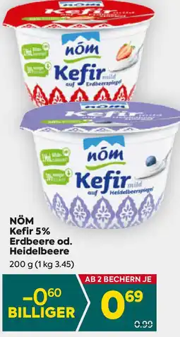 Billa Kefir 5% Erdbeere od. Heidelbeere Angebot
