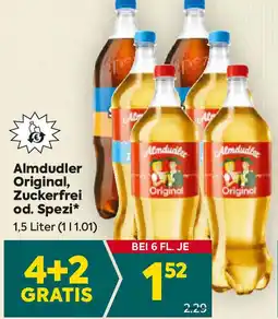 Billa Original, Zuckerfrei od. Spezi Angebot