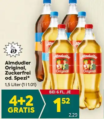 Billa Original, Zuckerfrei od. Spezi Angebot