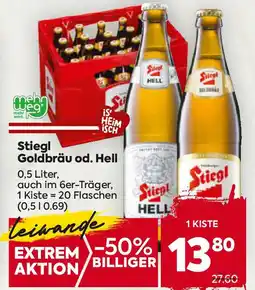 Billa Goldbräu od. Hell Angebot