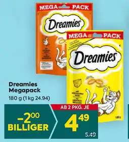Billa Dreamies Angebot
