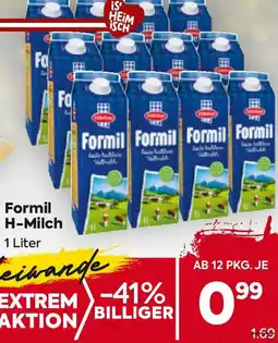 Billa Formil H-Milch Angebot