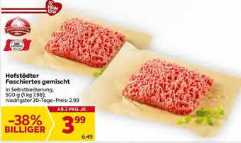 Billa Faschiertes gemischt Angebot