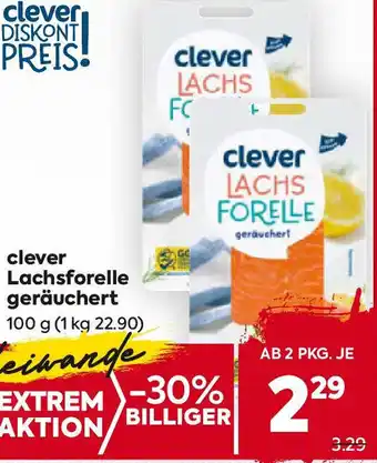 Billa Lachsforelle geräuchert Angebot