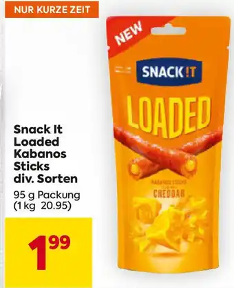 Billa Snack It Loaded Kabanos Sticks Angebot