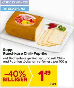 Billa Rauchkäse Chili-Paprika Angebot