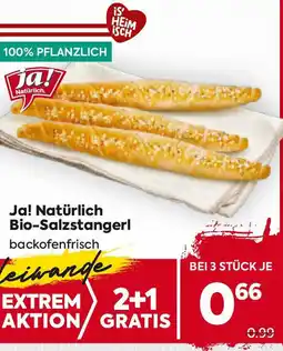 Billa Bio-Salzstangerl Angebot