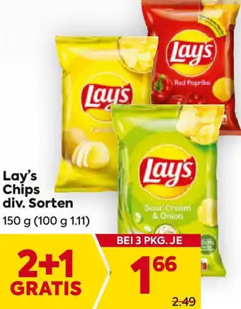 Billa Lay's Chips Angebot
