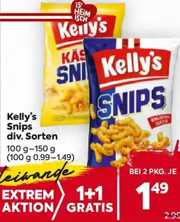 Billa Kelly's Snips Angebot