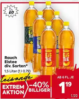Billa Rauch Eistee Angebot