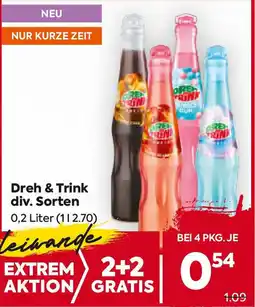 Billa Dreh & Trink Angebot
