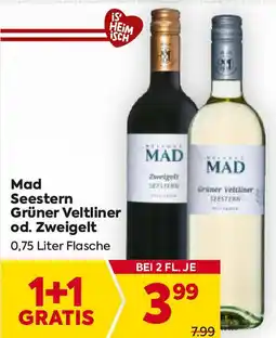 Billa Seestern Grüner Veltliner od. Zweigelt Angebot