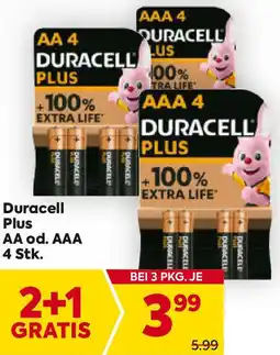 Billa Plus AA od. AAA Angebot