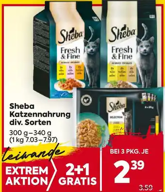 Billa Katzennahrung Angebot