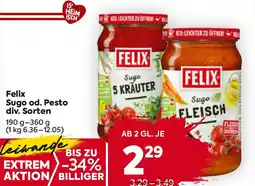 Billa Sugo od. Pesto Angebot
