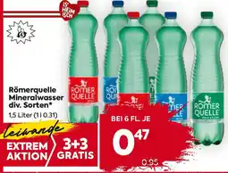 Billa Mineralwasser Angebot
