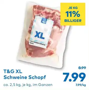 T&G T&G XL Schweine Schopf Angebot