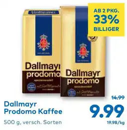 T&G Prodomo Kaffee Angebot