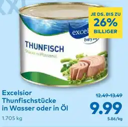 T&G Thunfischstücke in Wasser oder in Öl Angebot
