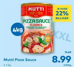 T&G Mutti Pizza Sauce Angebot