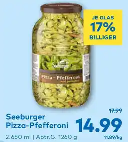 T&G Pizza-Pfefferoni Angebot