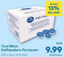 T&G Kaffeeobers Portionen Angebot
