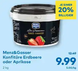 T&G Konfitüre Erdbeere oder Aprikose Angebot