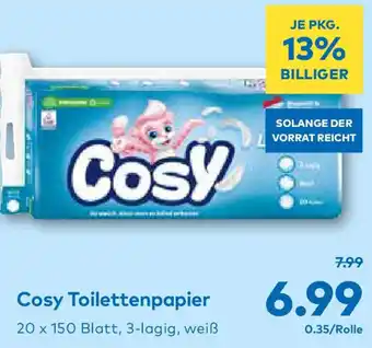 T&G Cosy Toilettenpapier Angebot