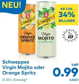 T&G Virgin Mojito oder Orange Spritz Angebot