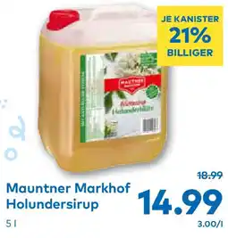 T&G Mauntner Markhof Holundersirup Angebot