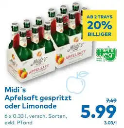 T&G Apfelsaft gespritzt oder Limonade Angebot
