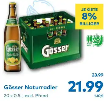 T&G Gösser Naturradler Angebot