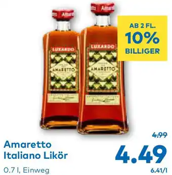 T&G Italiano Likör Angebot