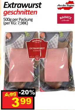 Wurstico Extrawurst Angebot