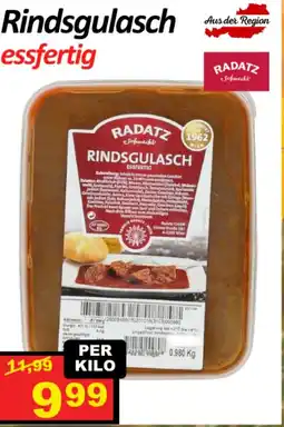 Wurstico Rindsgulasch essfertig Angebot