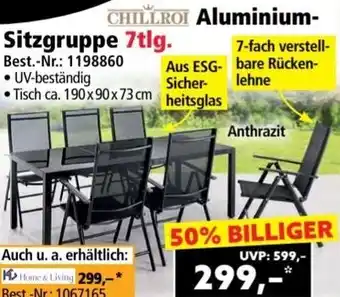 Norma Aluminium- Sitzgruppe 7tlg. Angebot
