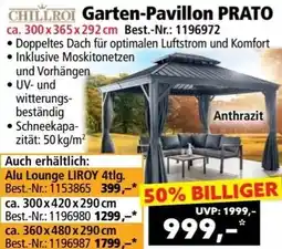 Norma Garten-Pavillon PRATO Angebot
