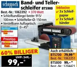 Norma Band- und Teller- schleifer BTS900 Angebot