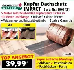 Norma Kupfer Dachschutz IMPACT Angebot