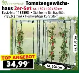 Norma Tomatengewächs- haus Angebot