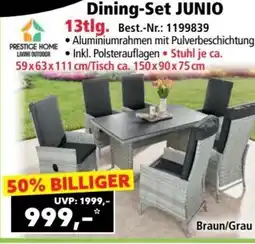Norma Dining-Set JUNIO Angebot