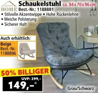 Norma Schaukelstuhl Angebot