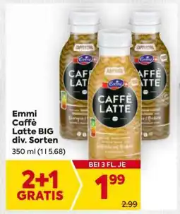 Billa Emmi Caffè Latte BIG div. Sorten Angebot