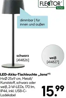 Hellweg LED-Akku-Tischleuchte,,Jona Angebot