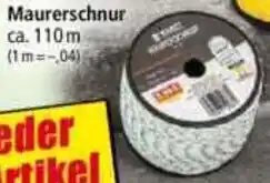 Norma Maurerschnur Angebot